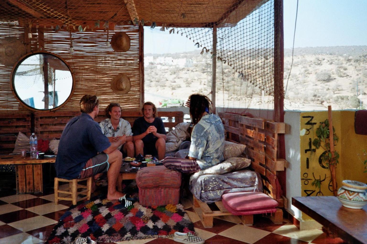 Hotel Sunny Wave Taghazout Surf & Yoga Exterior foto
